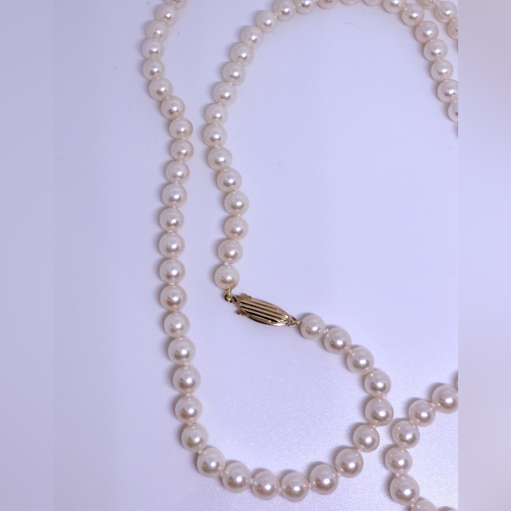30” MIKIMOTO BLUE LAGOON PEARL NECKLACE 30” OMG WOWOWOWOWOWOW!!!!!!!!!! - Picture 5 of 12